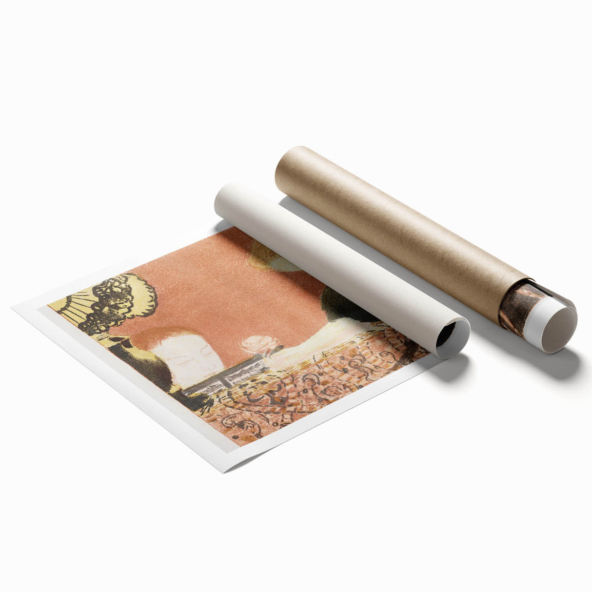 Modern Wall Art - Abstract Fluid Waves | Contemporary Art Print