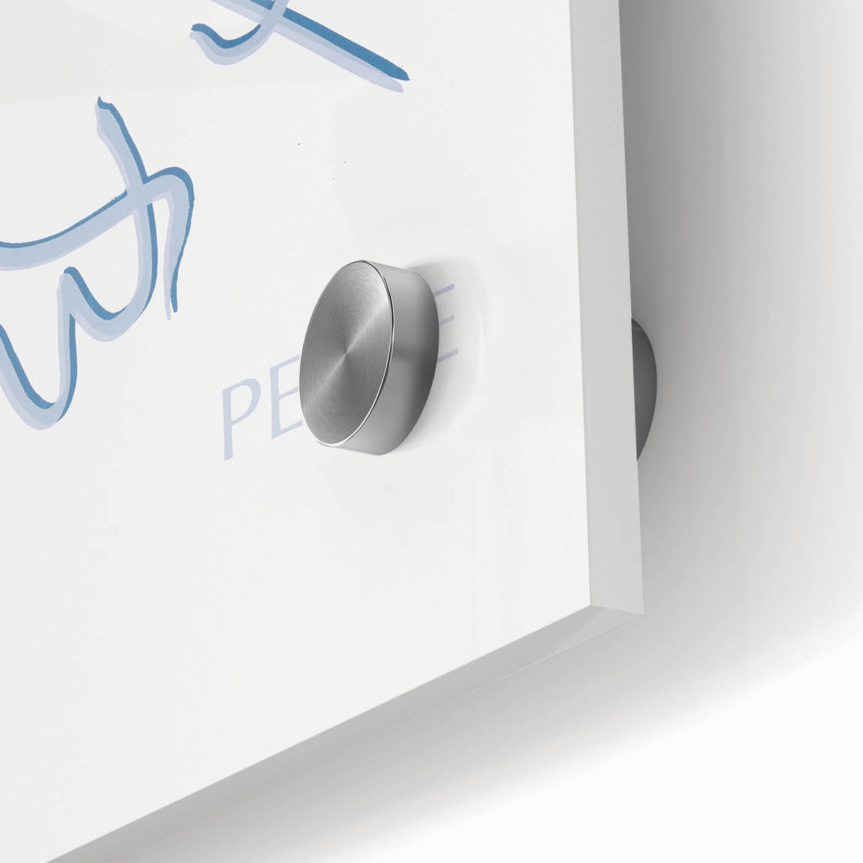 Modern Wall Art – Abstract Minimalist Design on Stretched Canvas