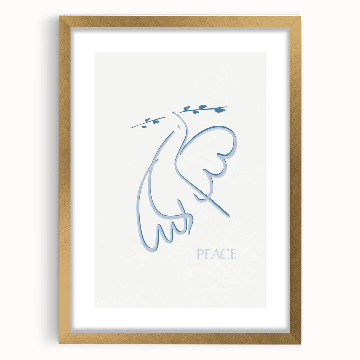 Modern Wall Art – Abstract Minimalist Design on Stretched Canvas