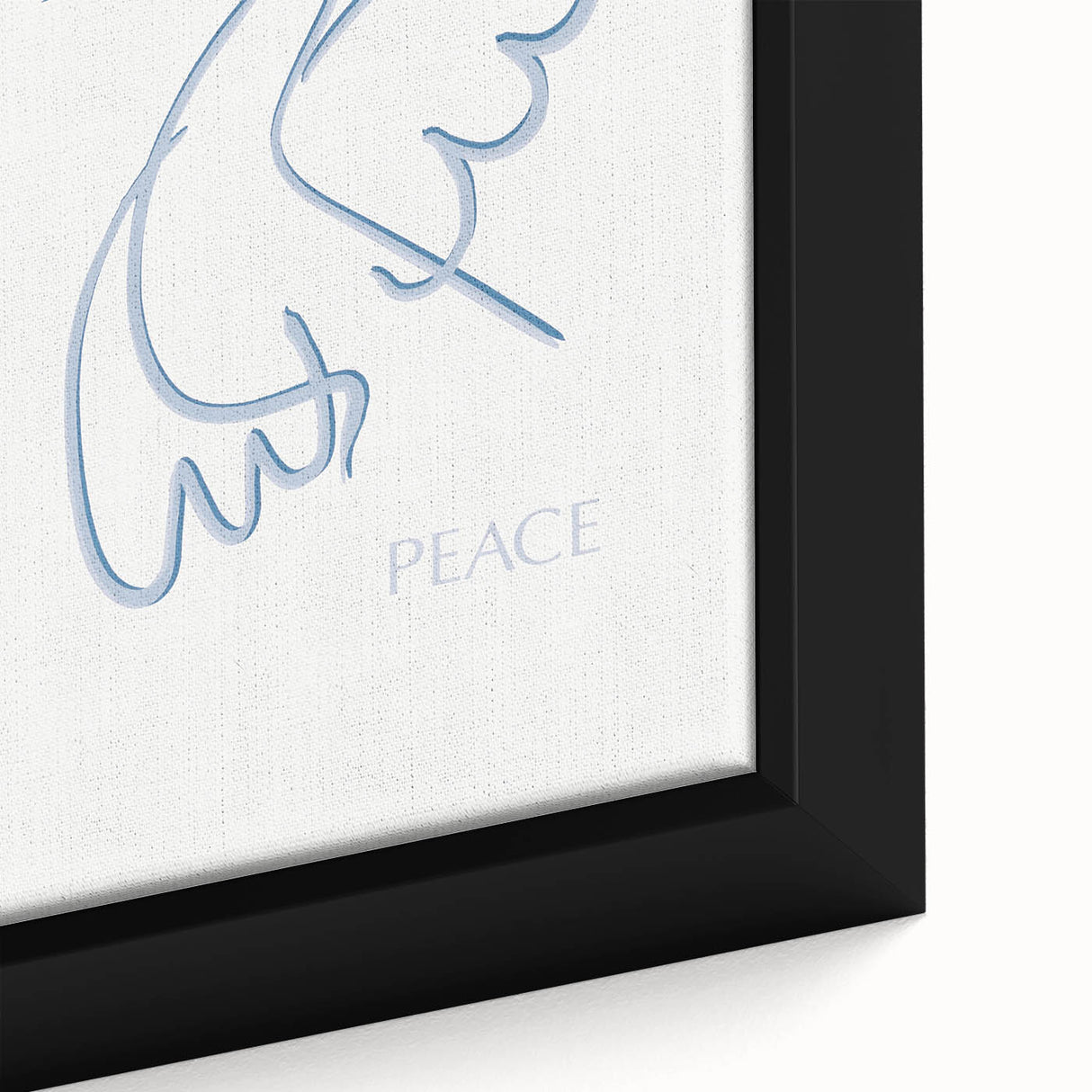 Modern Wall Art – Abstract Minimalist Design on Stretched Canvas