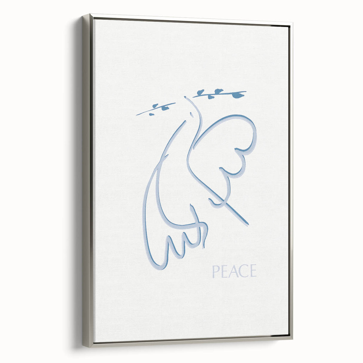 Modern Wall Art – Abstract Minimalist Design on Stretched Canvas