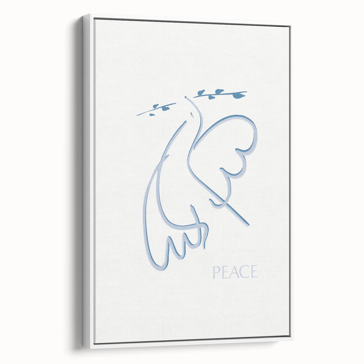 Modern Wall Art – Abstract Minimalist Design on Stretched Canvas