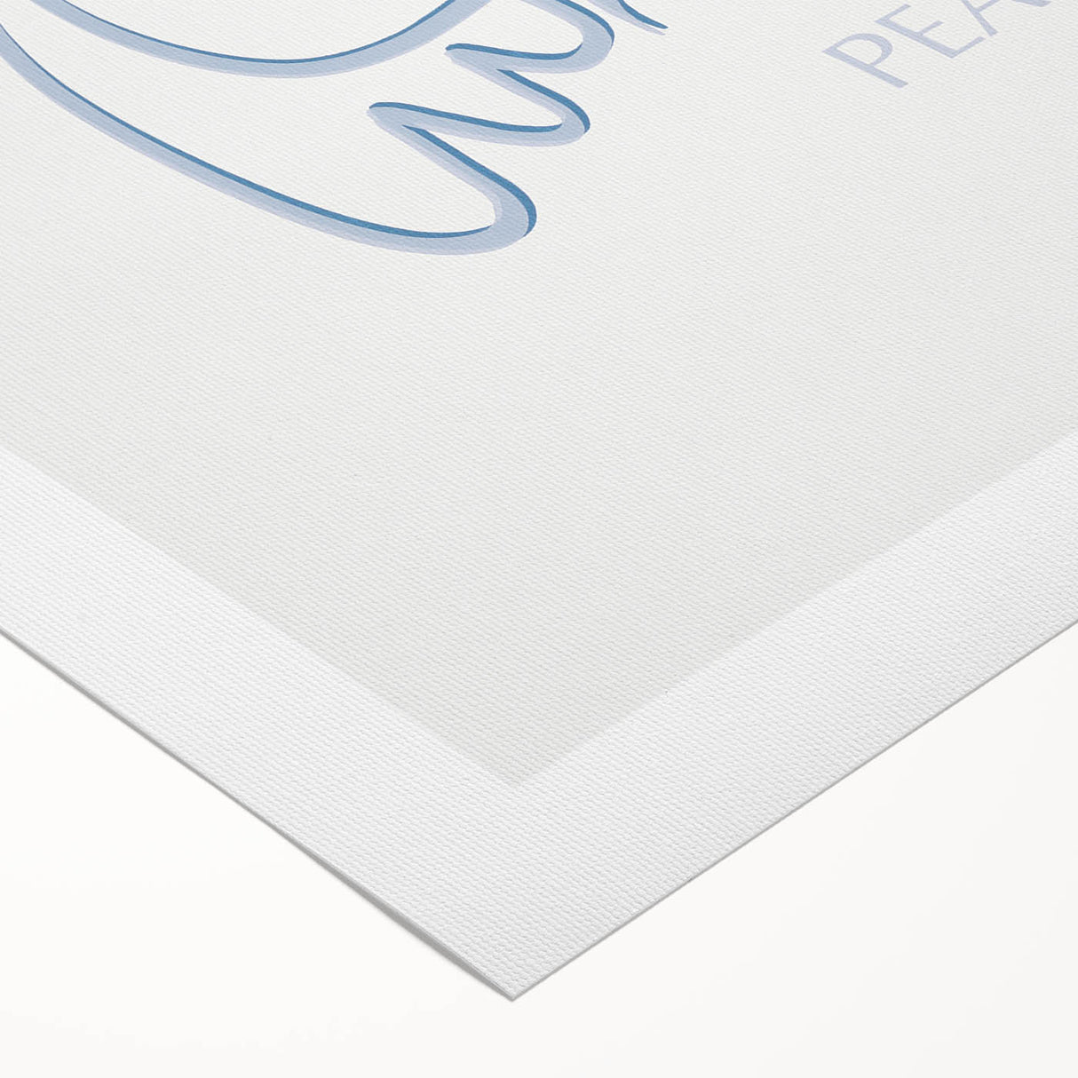 Modern Wall Art – Abstract Minimalist Design on Stretched Canvas