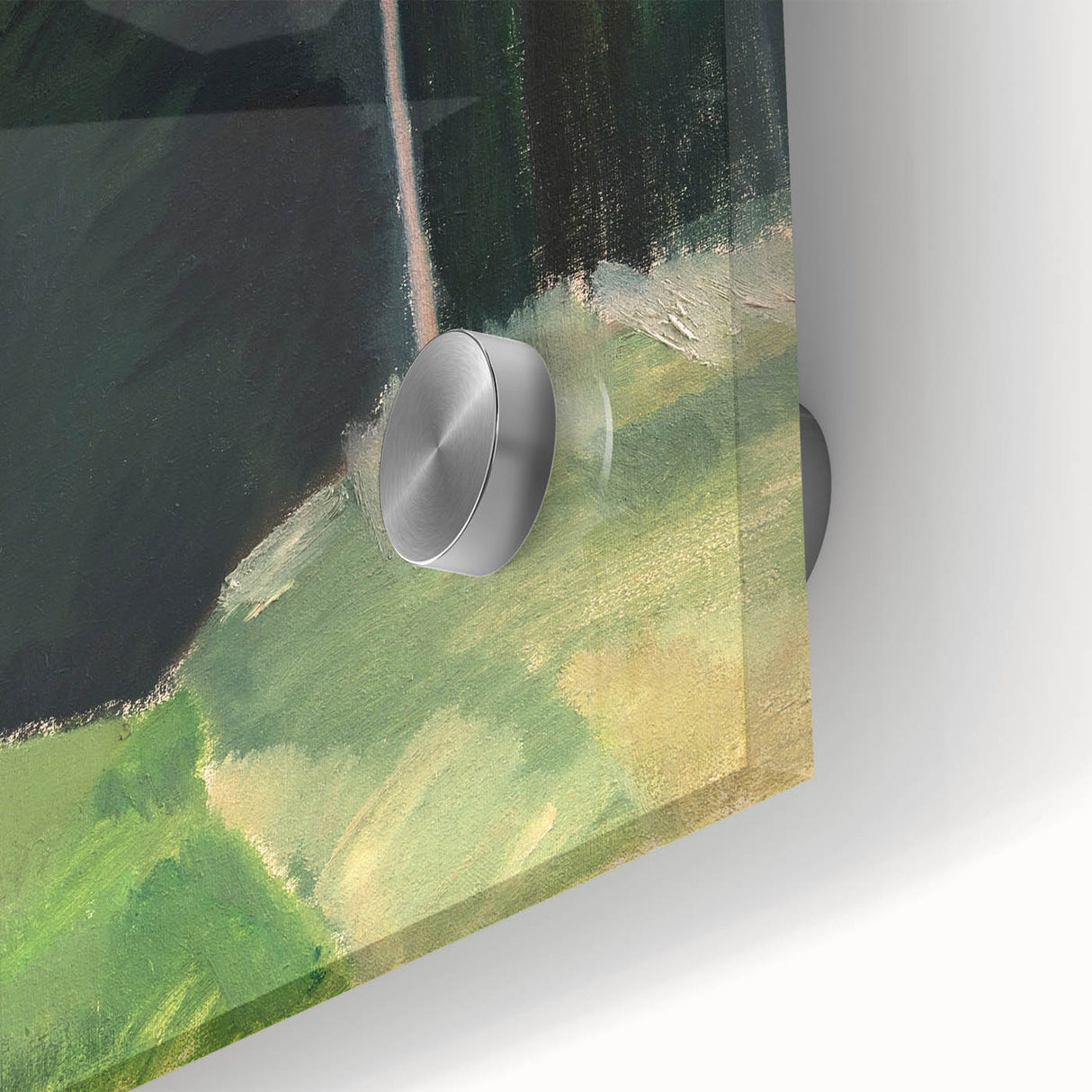 Abstract Modern Art – Bold Lines and Colors on Framed Canvas