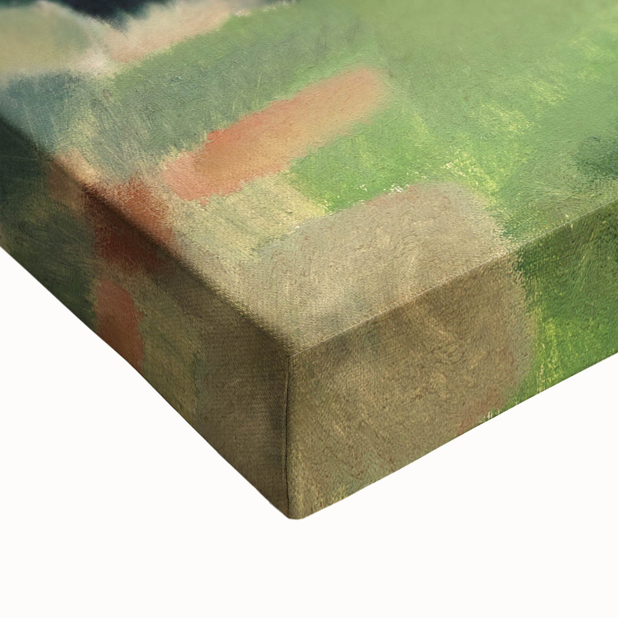 Abstract Modern Art – Bold Lines and Colors on Framed Canvas