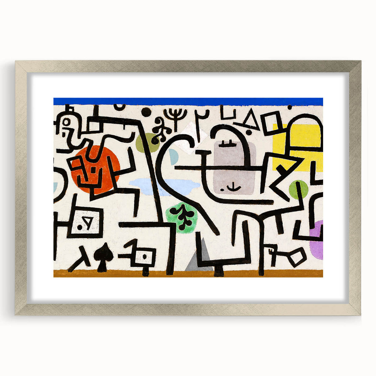 Modern Wall Art - Abstract Geometric Triangle | Contemporary Print