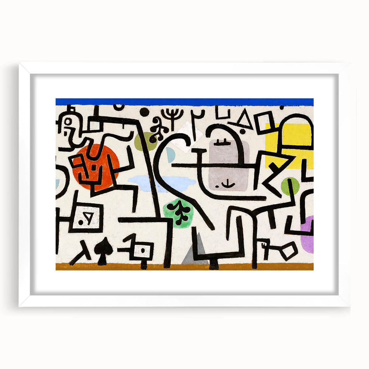 Modern Wall Art - Abstract Geometric Triangle | Contemporary Print