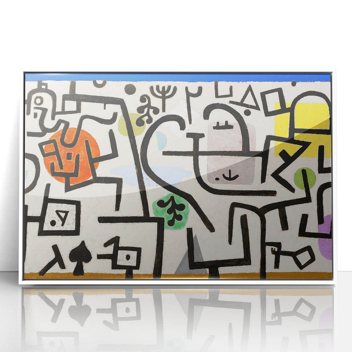 Modern Wall Art - Abstract Geometric Triangle | Contemporary Print