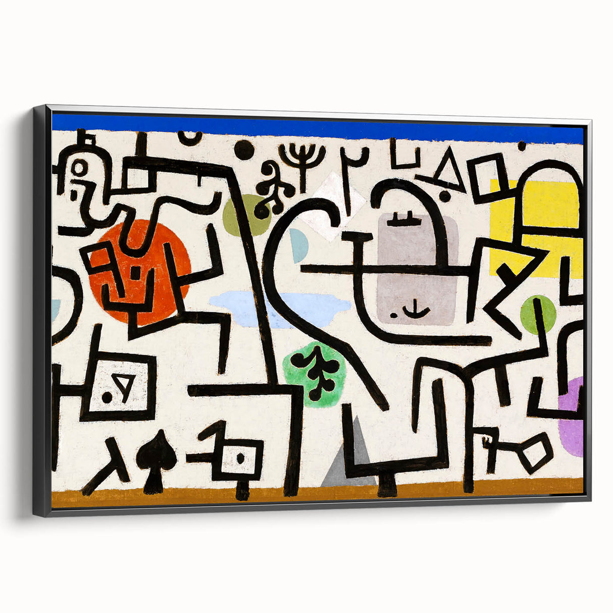 Modern Wall Art - Abstract Geometric Triangle | Contemporary Print