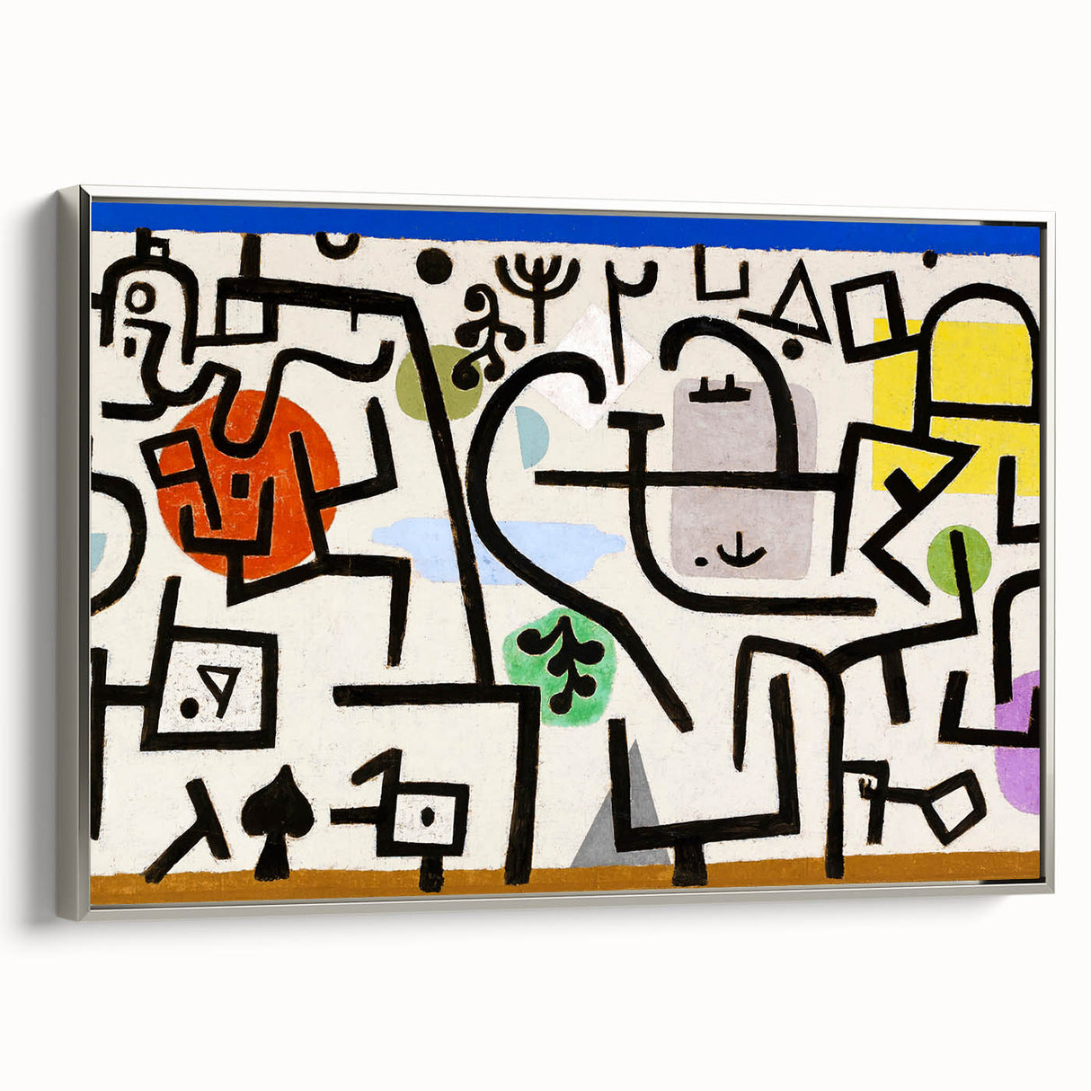 Modern Wall Art - Abstract Geometric Triangle | Contemporary Print