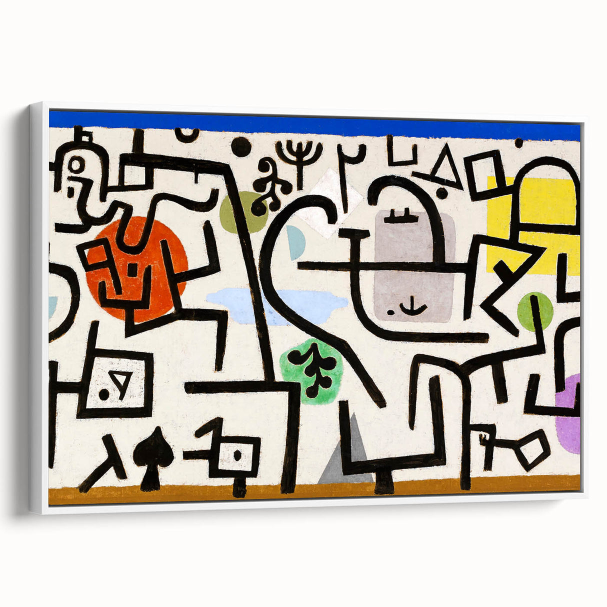 Modern Wall Art - Abstract Geometric Triangle | Contemporary Print