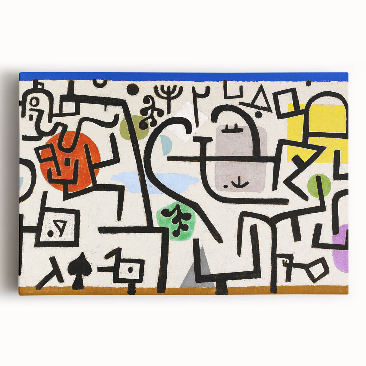 Modern Wall Art - Abstract Geometric Triangle | Contemporary Print