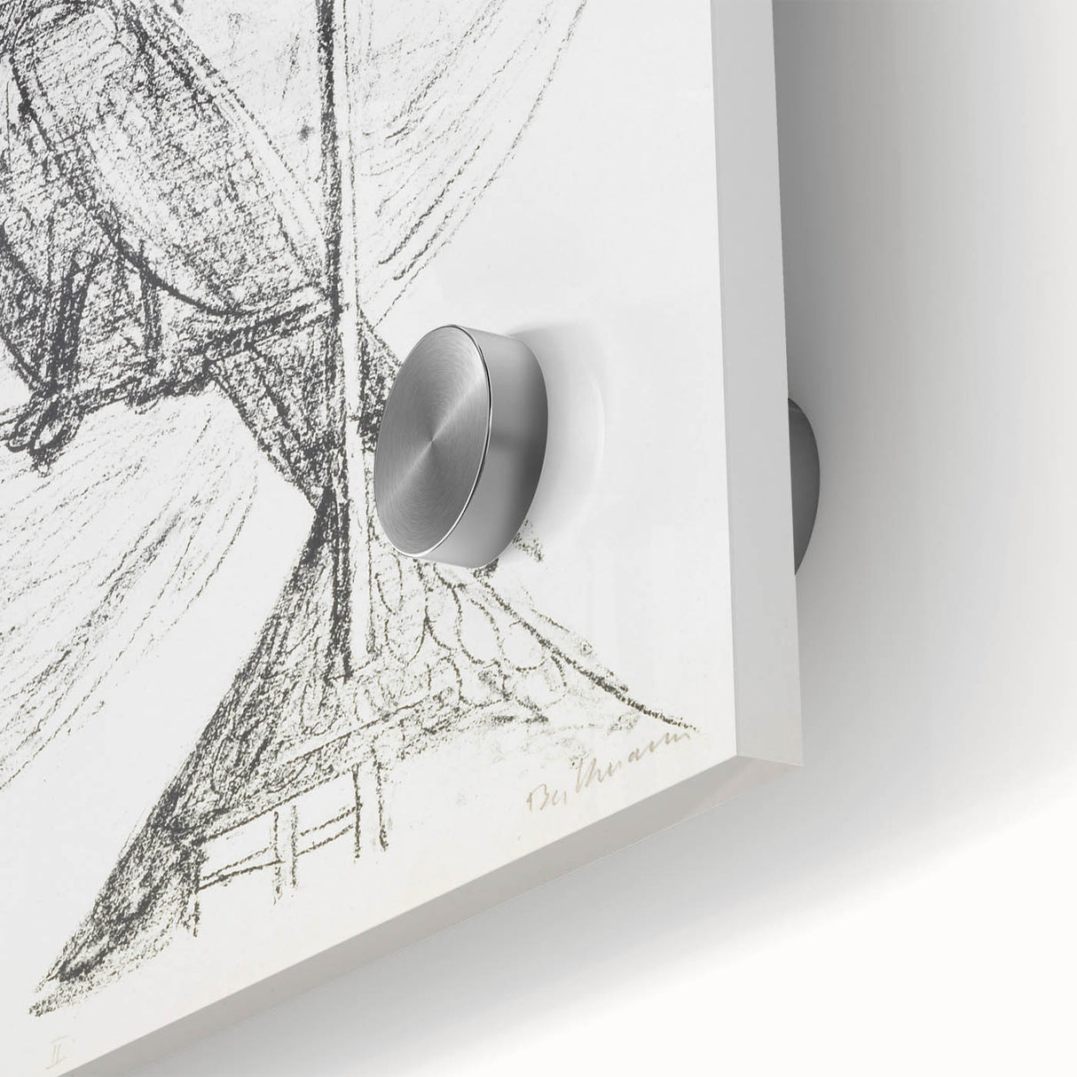 Modern Abstract Art – Bold Geometric Design on Acrylic Glass