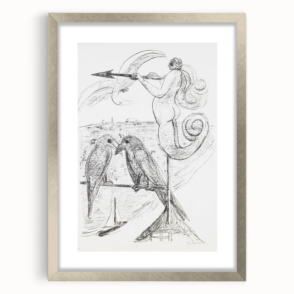 Modern Abstract Art – Bold Geometric Design on Acrylic Glass