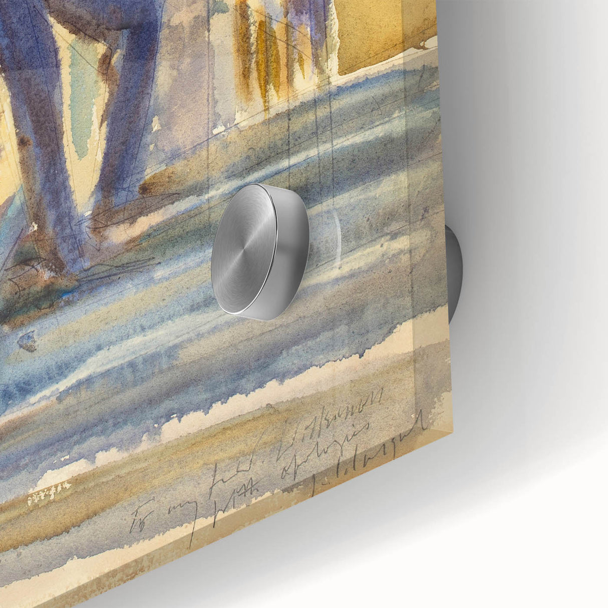 Romanticism Art: Sir Neville Wilkinson by Sargent Canvas Print