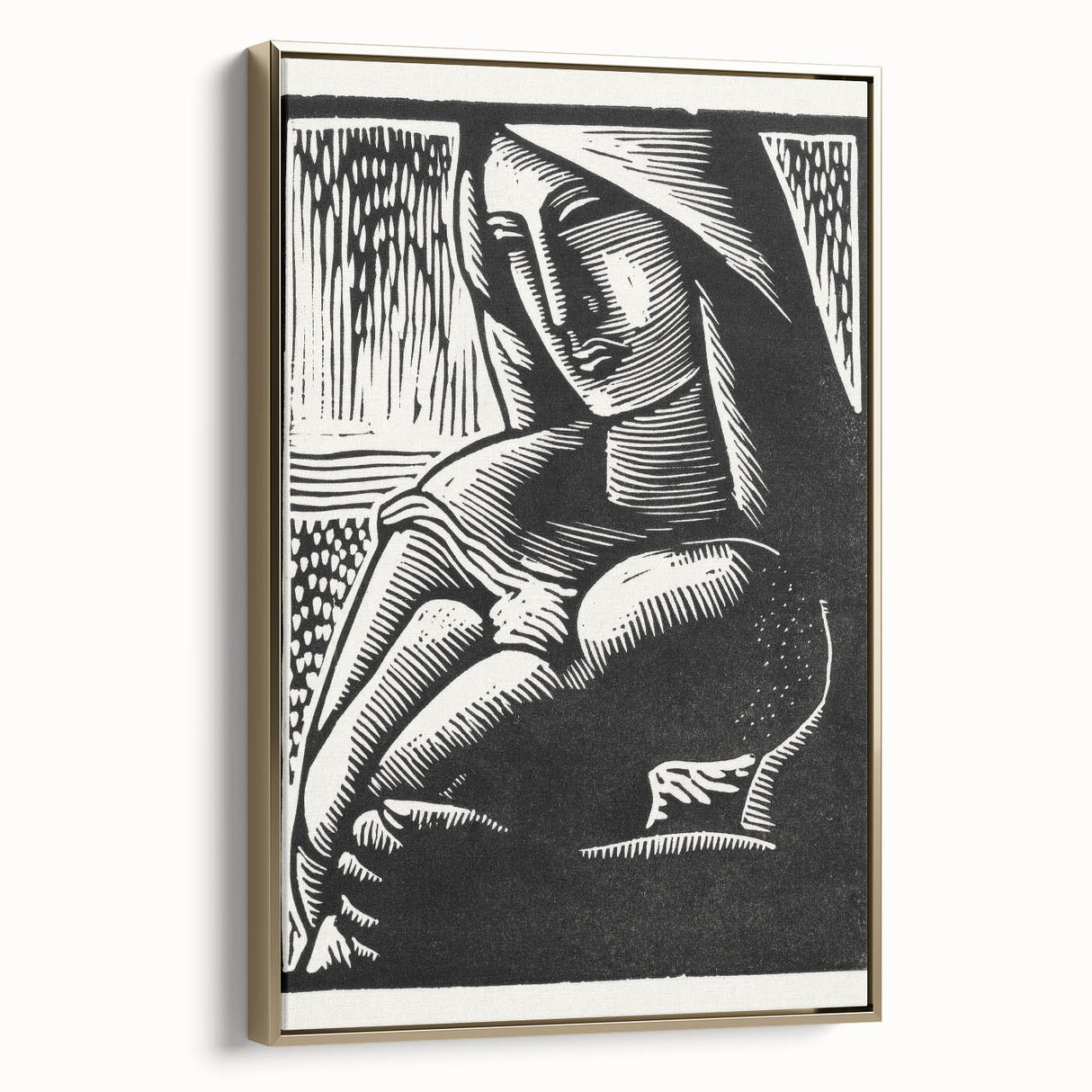 Modern Abstract Art – Colorful Explosion on Stretched Canvas