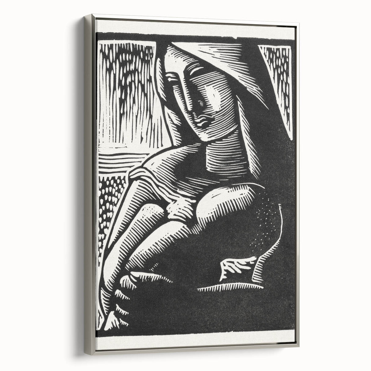 Modern Abstract Art – Colorful Explosion on Stretched Canvas