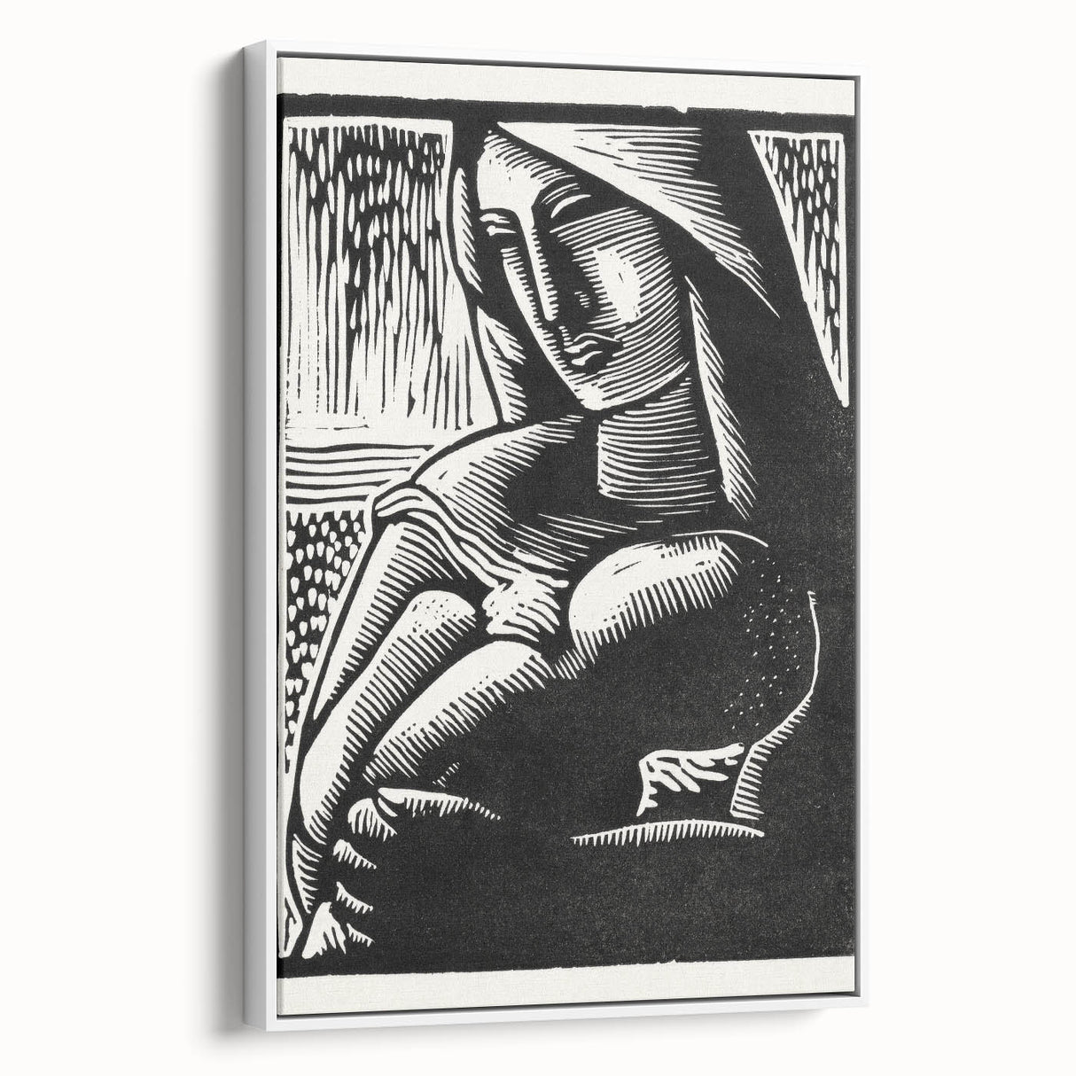 Modern Abstract Art – Colorful Explosion on Stretched Canvas