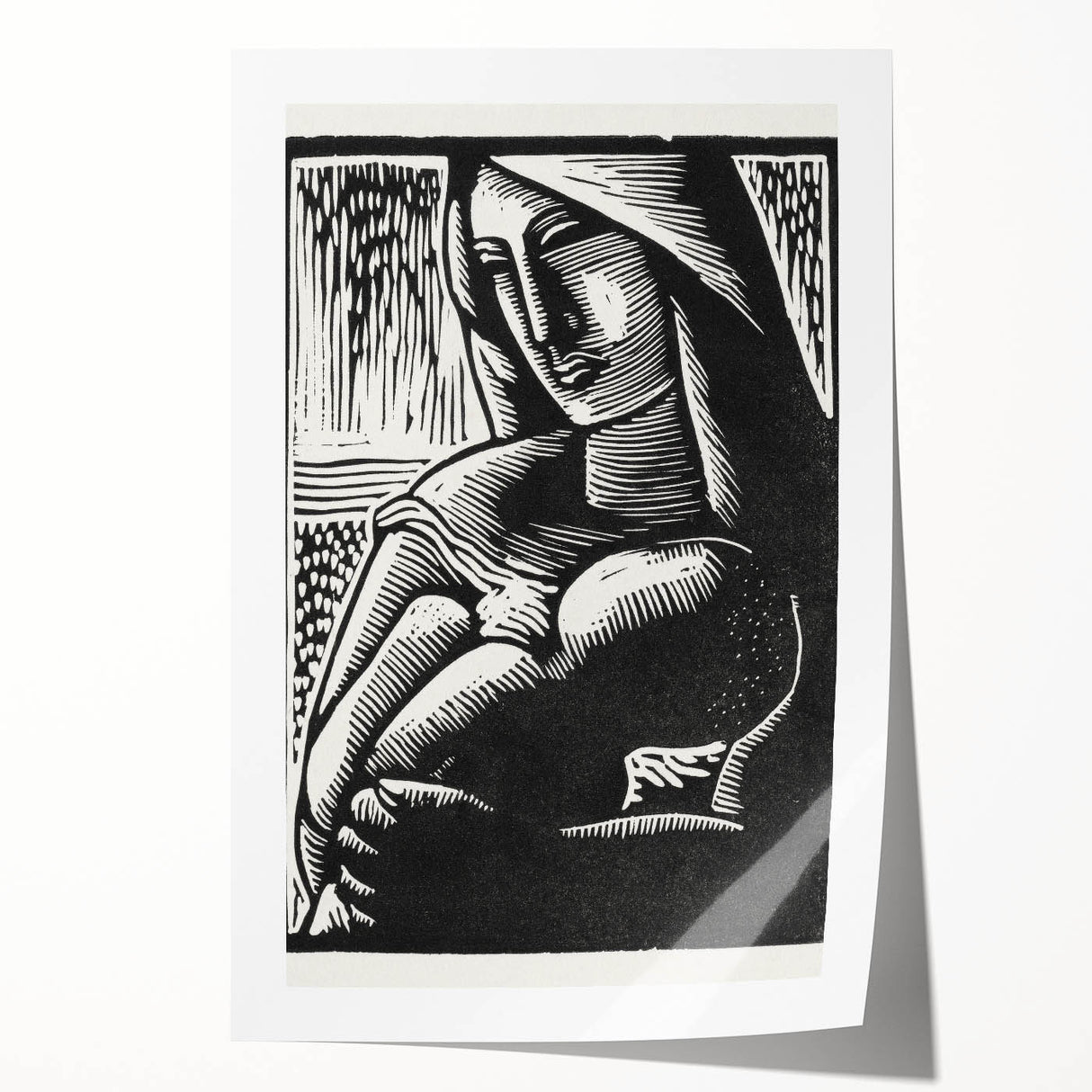 Modern Abstract Art – Colorful Explosion on Stretched Canvas