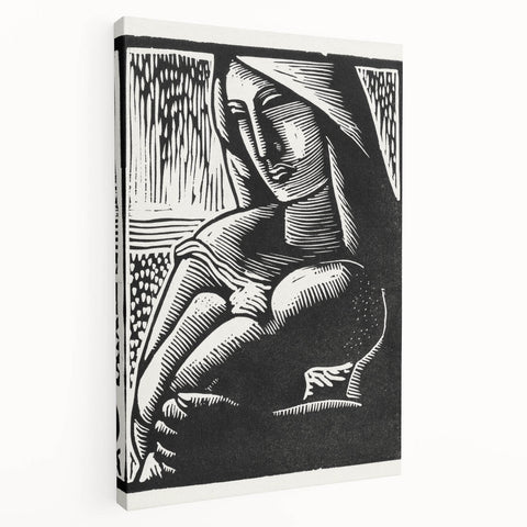 Modern Abstract Art – Colorful Explosion on Stretched Canvas