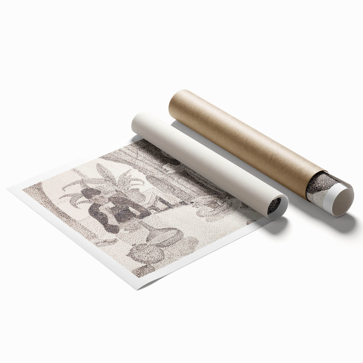 Modern Wall Art - Abstract Dining Room Scene by Paul Signac