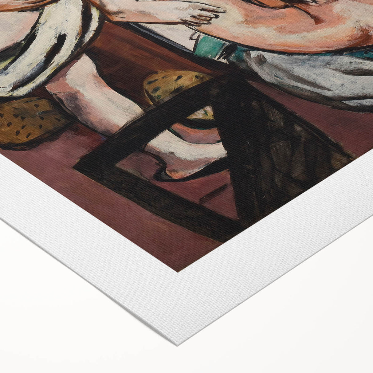 Modern Abstract Art – Organic Flow on Framed Acrylic Glass