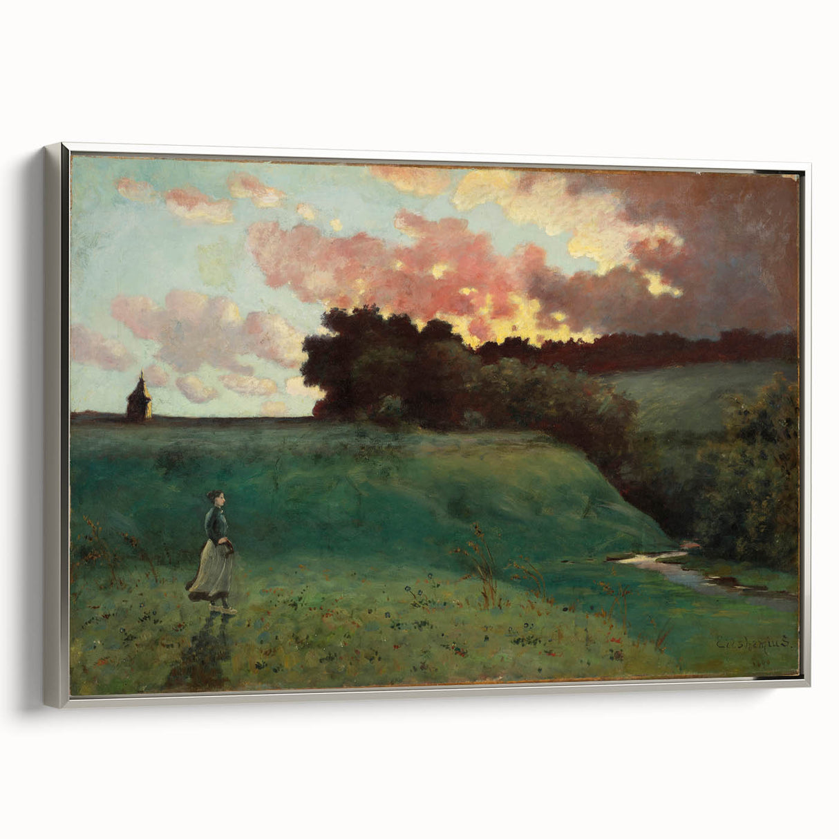 Modern Wall Art - Stormy Landscape by Louis Michel Eilshemius