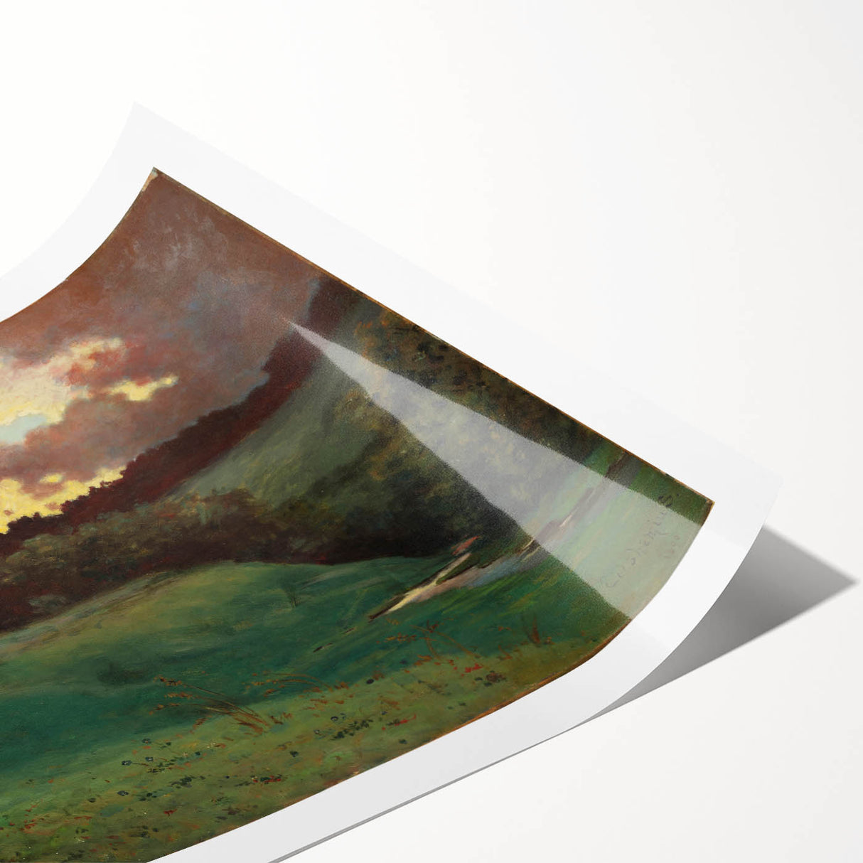 Modern Wall Art - Stormy Landscape by Louis Michel Eilshemius