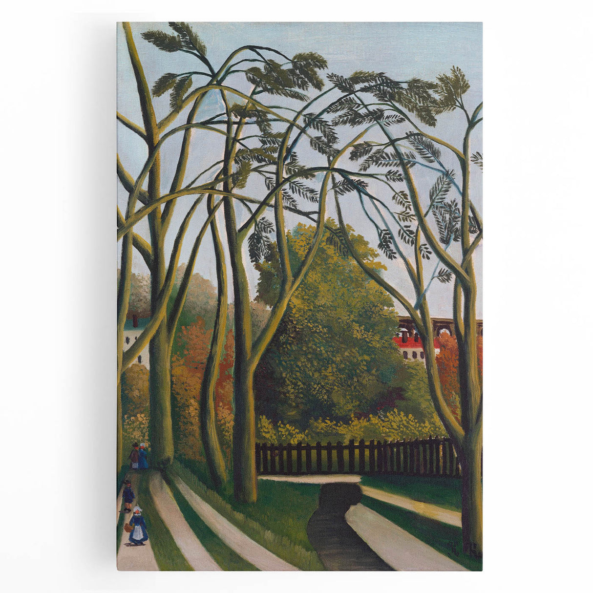 Modern Wall Art - The Banks of the Bièvre | Abstract Minimalist Print