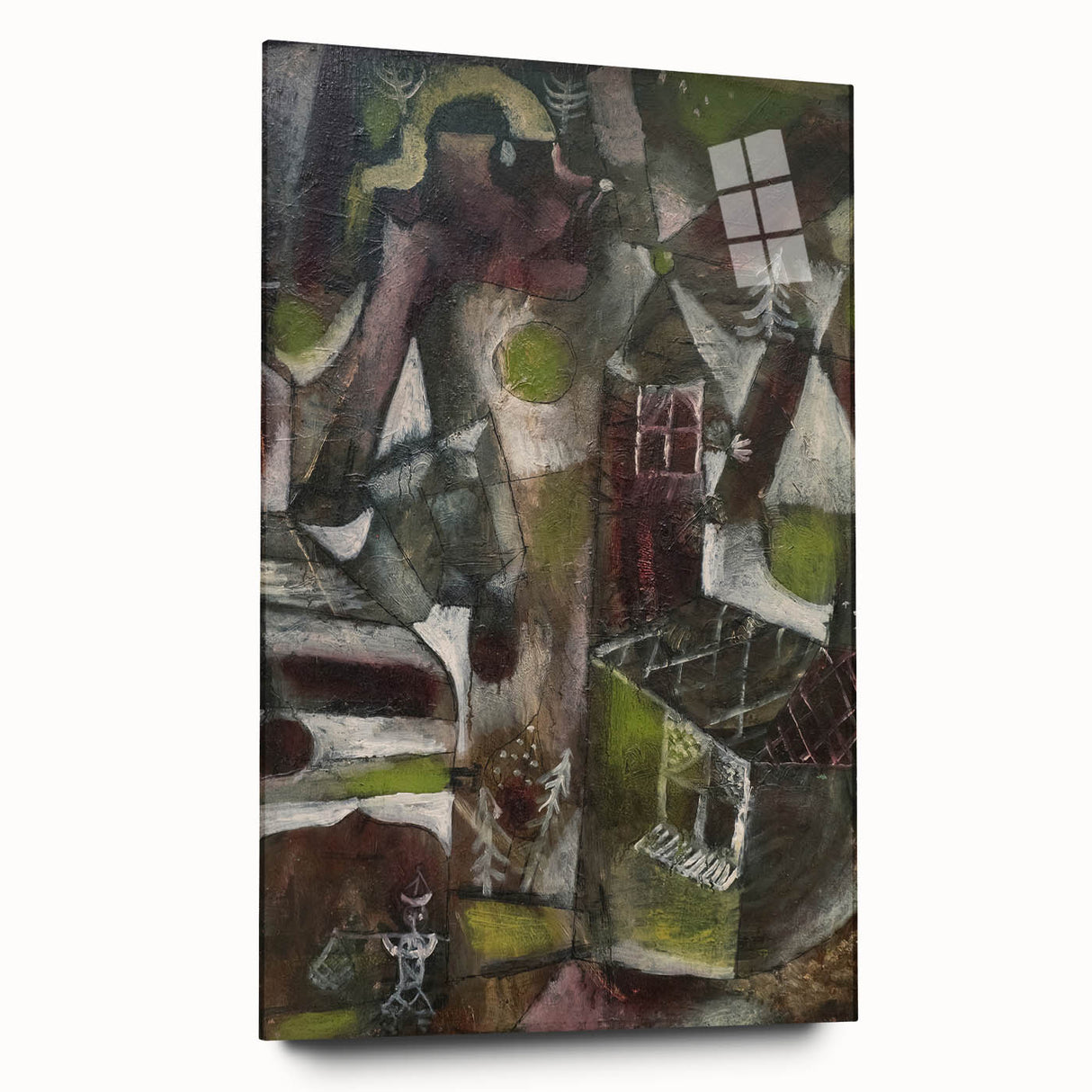 Modern Wall Art - Swamp Legend | Abstract Contemporary Art Print