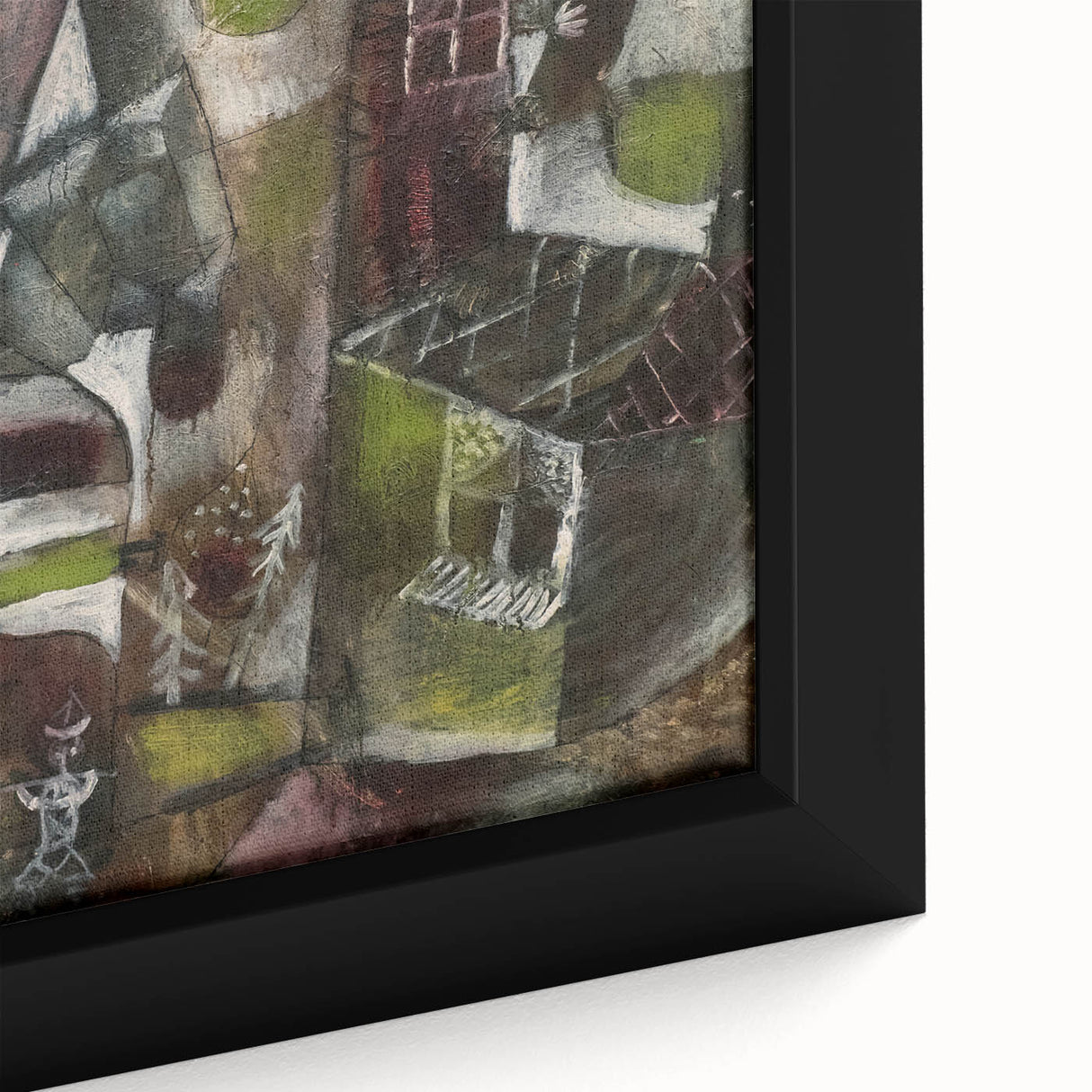 Modern Wall Art - Swamp Legend | Abstract Contemporary Art Print