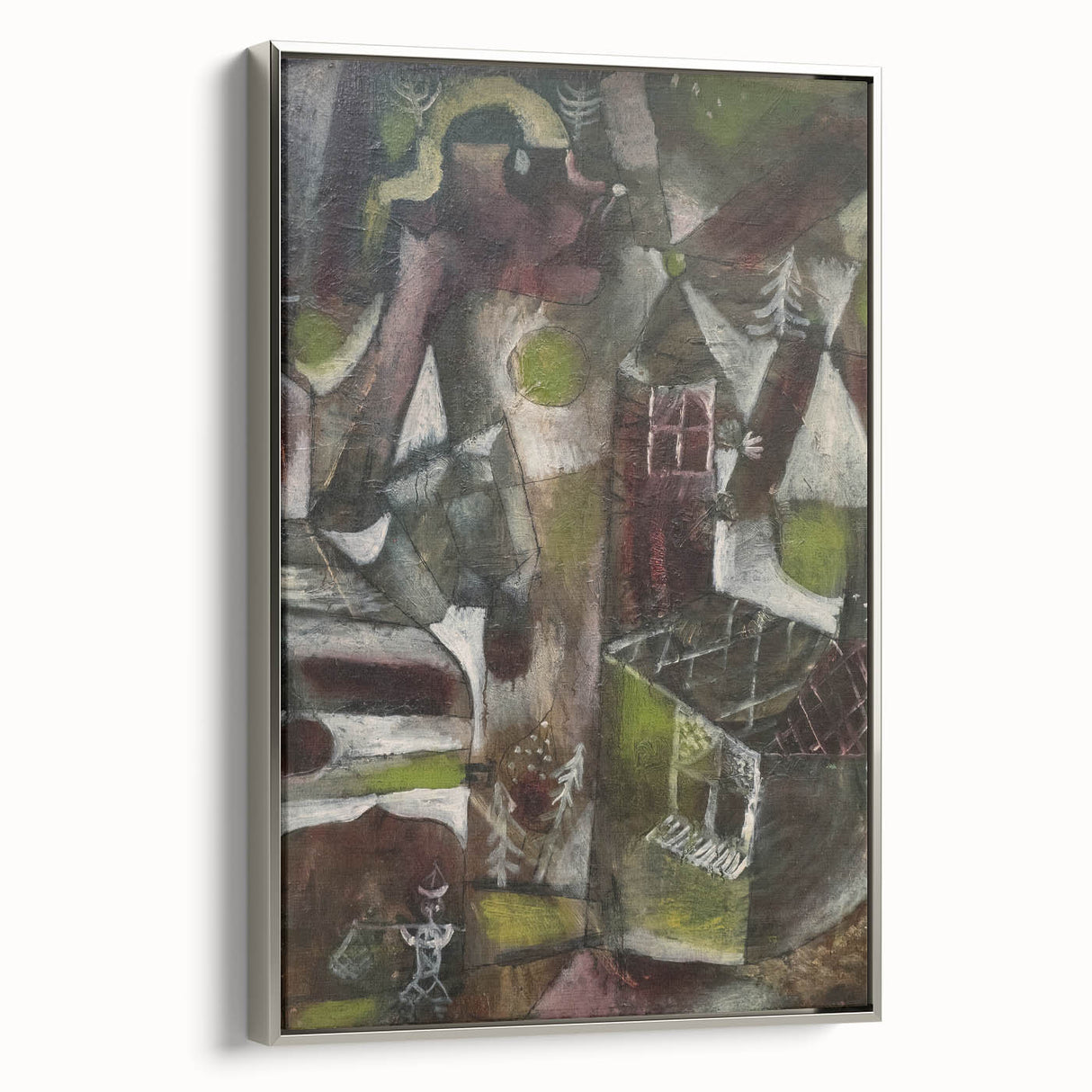 Modern Wall Art - Swamp Legend | Abstract Contemporary Art Print