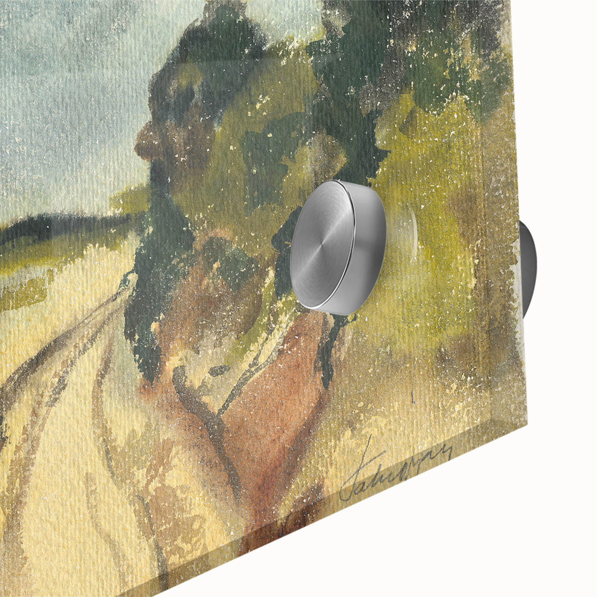 Modern Wall Art - Deep Road Scenic Landscape by Zolo Palugyay