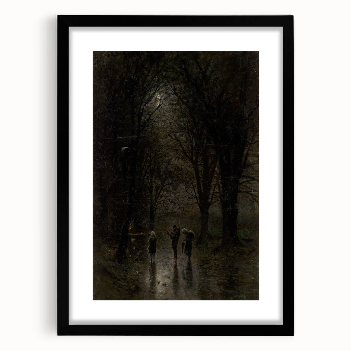 Modern Wall Art - Night Travelers | Moody Contemporary Landscape Print