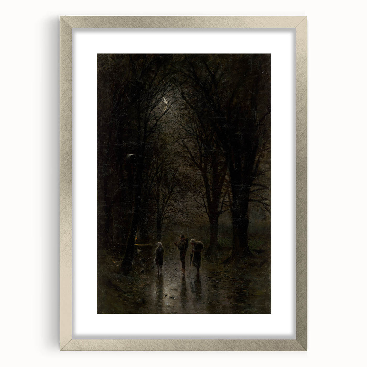 Modern Wall Art - Night Travelers | Moody Contemporary Landscape Print
