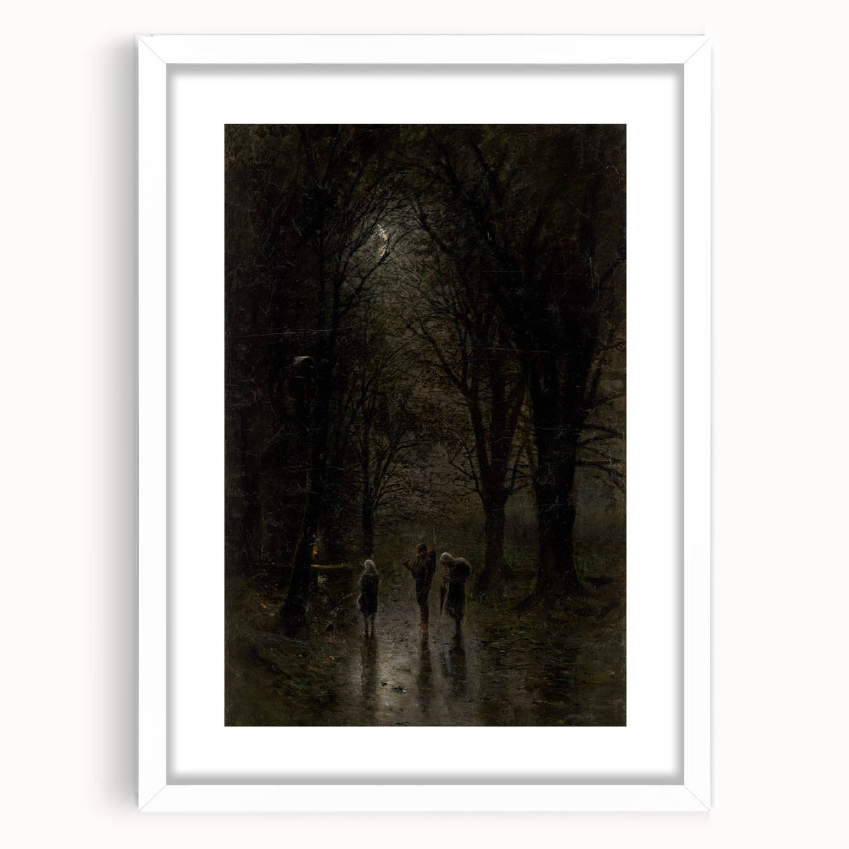 Modern Wall Art - Night Travelers | Moody Contemporary Landscape Print