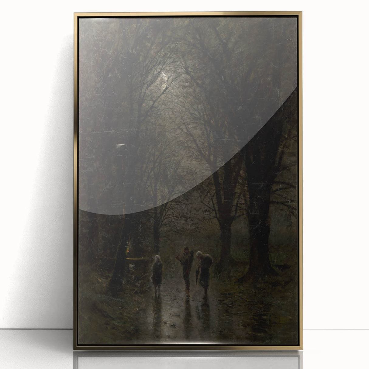 Modern Wall Art - Night Travelers | Moody Contemporary Landscape Print