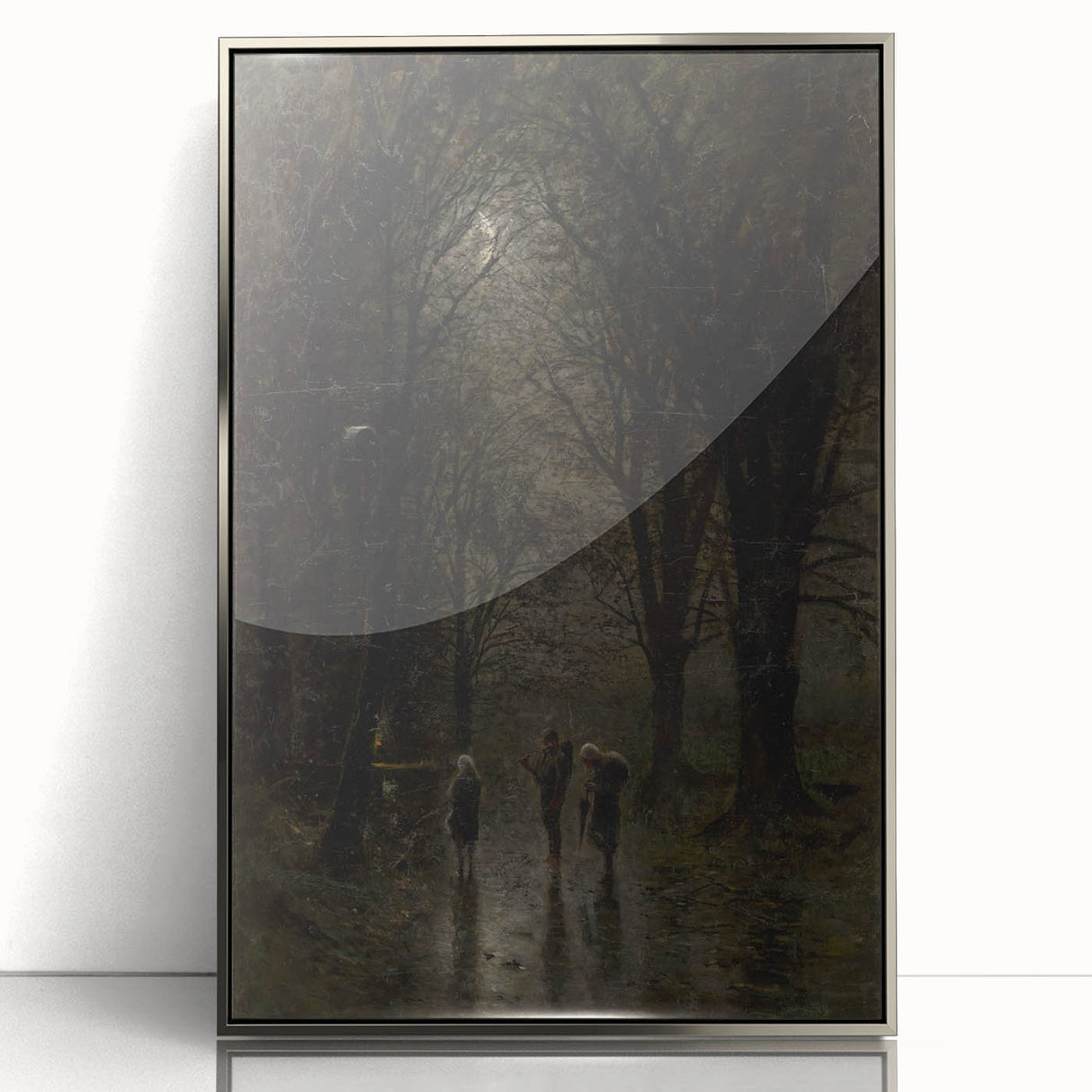 Modern Wall Art - Night Travelers | Moody Contemporary Landscape Print