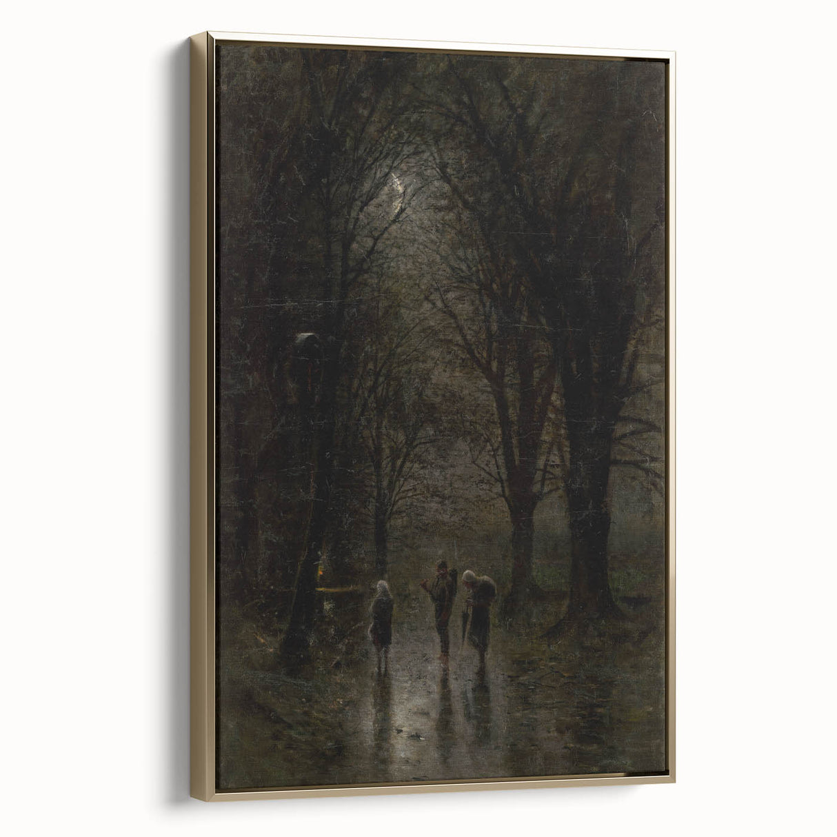 Modern Wall Art - Night Travelers | Moody Contemporary Landscape Print