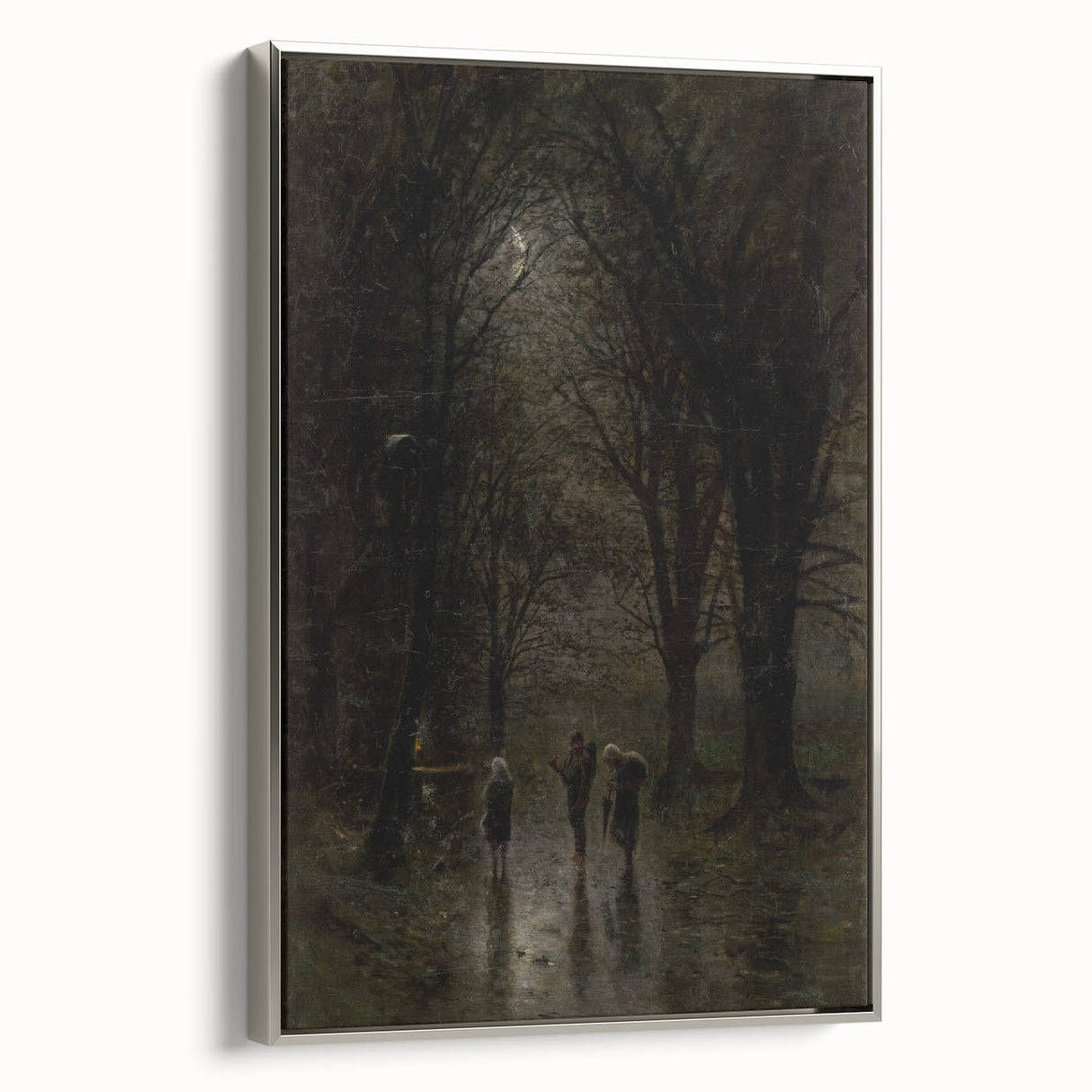 Modern Wall Art - Night Travelers | Moody Contemporary Landscape Print