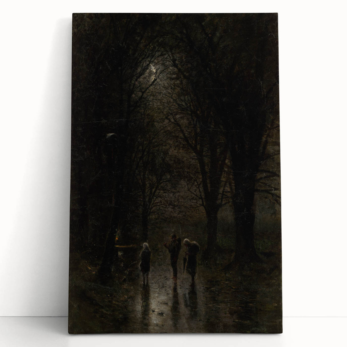 Modern Wall Art - Night Travelers | Moody Contemporary Landscape Print