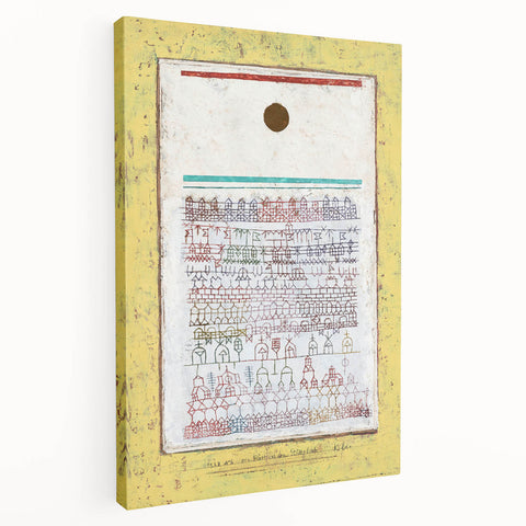 Modern Wall Art - City Book | Abstract Geometric Contemporary Print