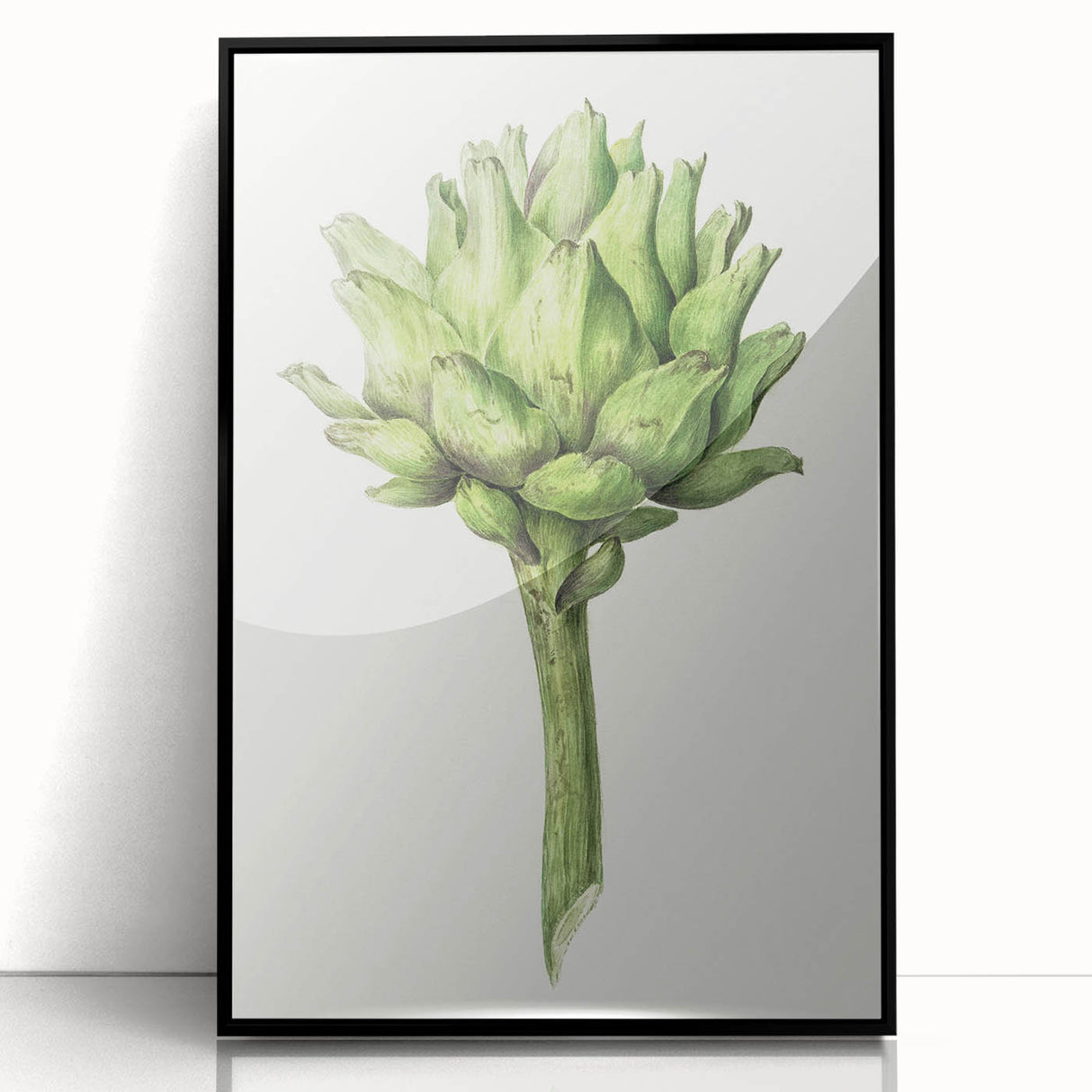Classic Romantic Artichoke Print - Famous Romantic Era Wall Art