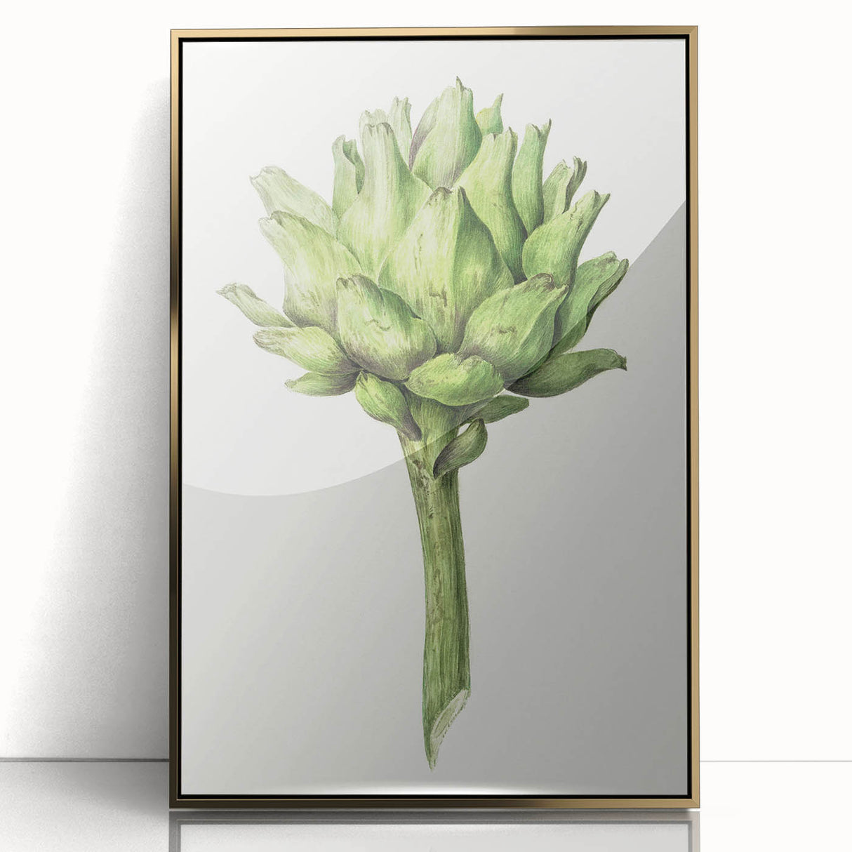 Classic Romantic Artichoke Print - Famous Romantic Era Wall Art