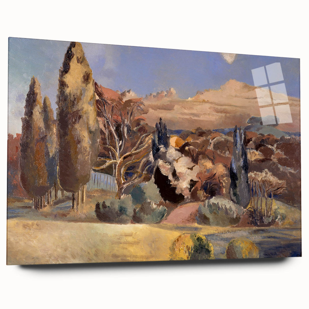 Modern Wall Art - Moonlit Landscape by Paul Nash