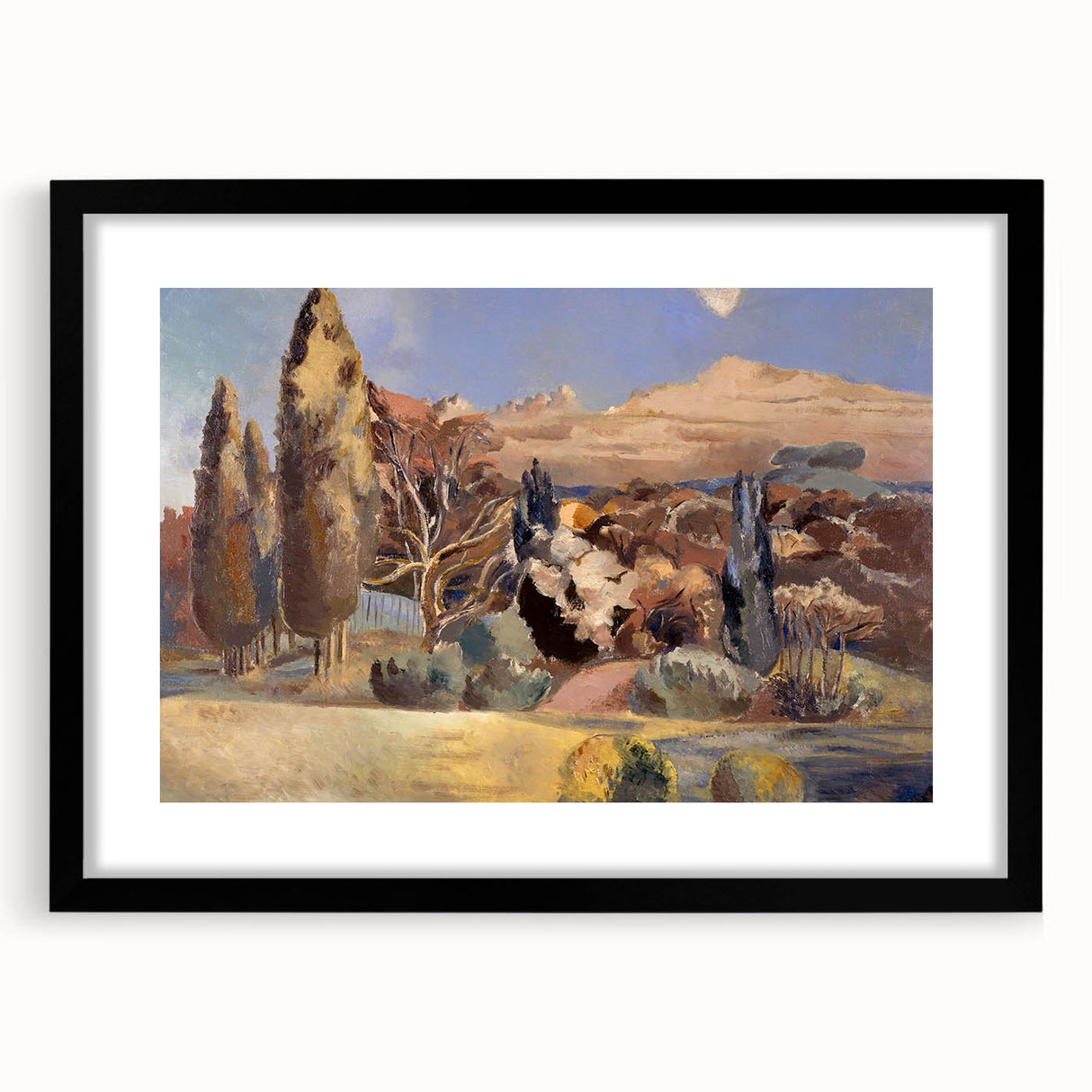 Modern Wall Art - Moonlit Landscape by Paul Nash