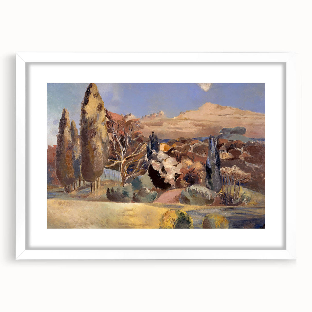 Modern Wall Art - Moonlit Landscape by Paul Nash