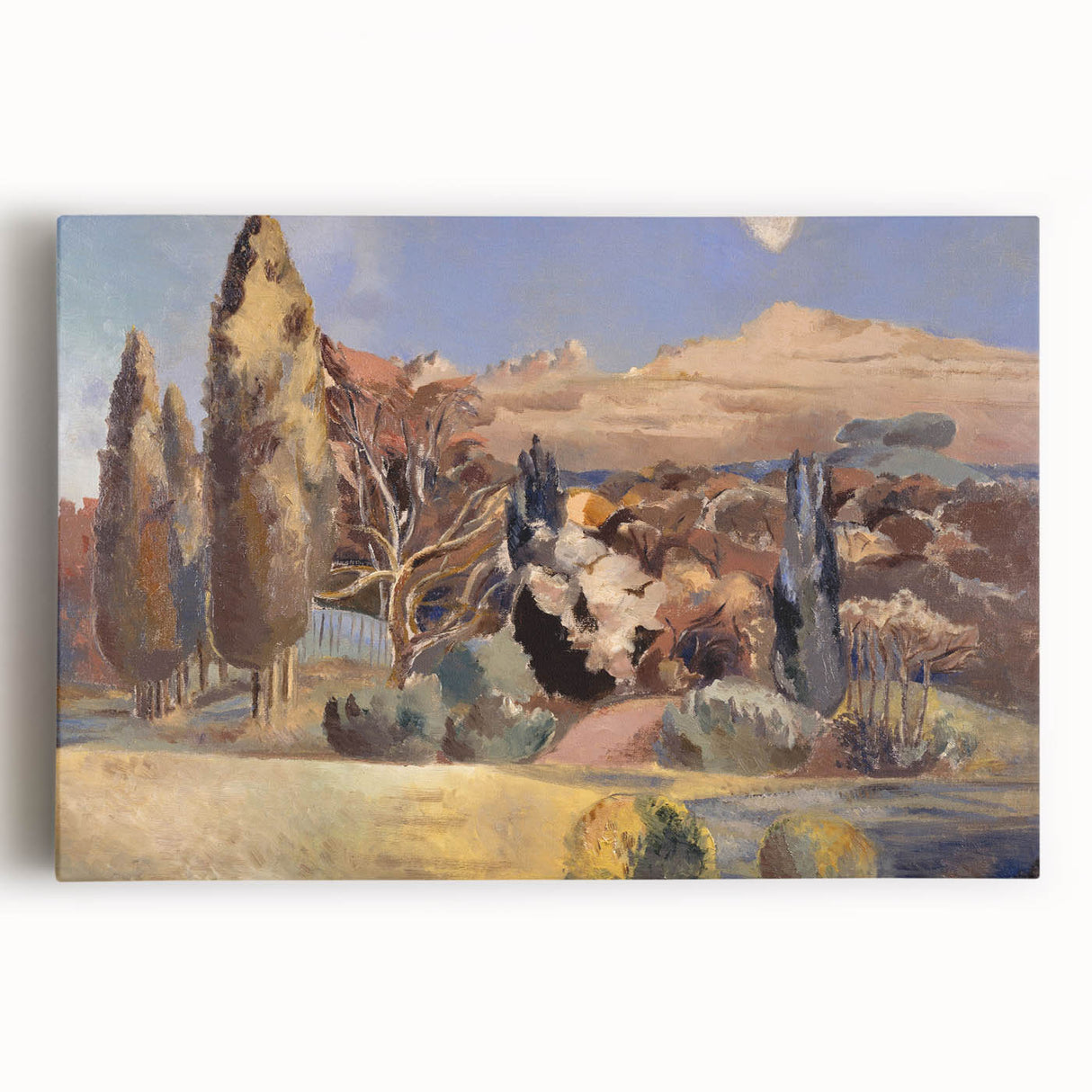 Modern Wall Art - Moonlit Landscape by Paul Nash