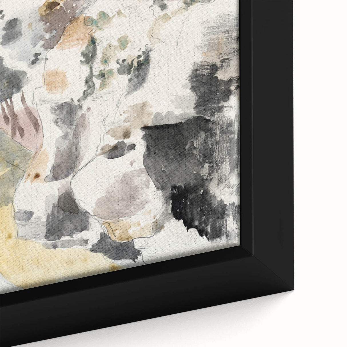 Modern Wall Art - Cliffs | Abstract Minimalist Landscape by Paul Nash