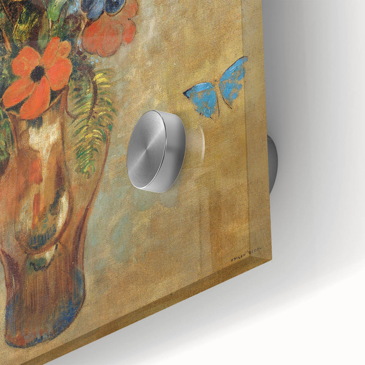 Modern Wall Art - Still Life with Flowers | Vibrant Contemporary Print